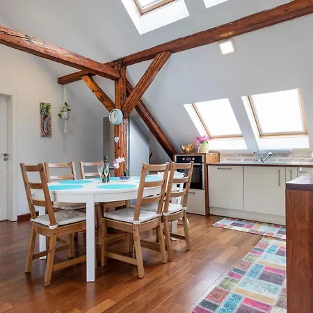 Beautiful And Romantic Penthouse With Two Terraces Apartment Bratislava