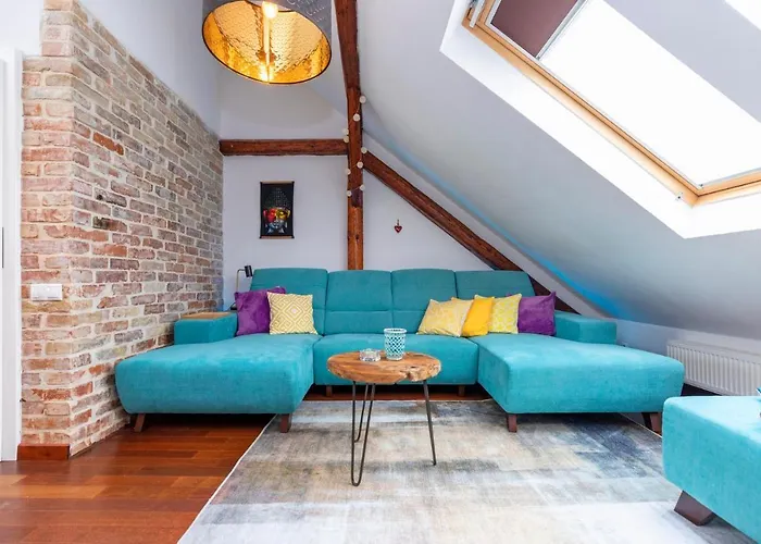 Apartment Beautiful And Romantic Penthouse With Two Terraces Bratislava