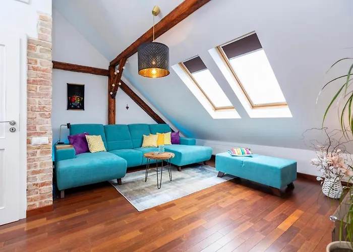 Apartmán Beautiful And Romantic Penthouse With Two Terraces *