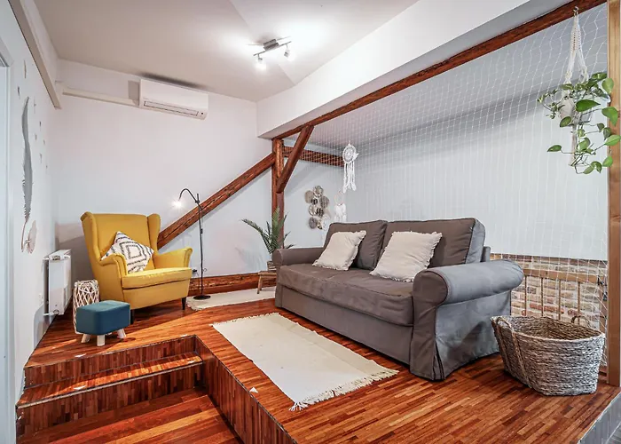 Apartmán Beautiful And Romantic Penthouse With Two Terraces Bratislava