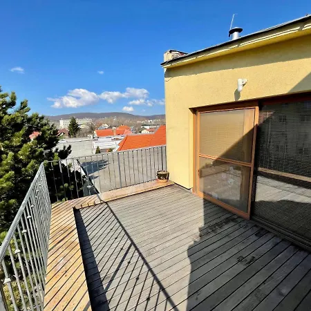 Apartment Beautiful And Romantic Penthouse With Two Terraces Bratislava
